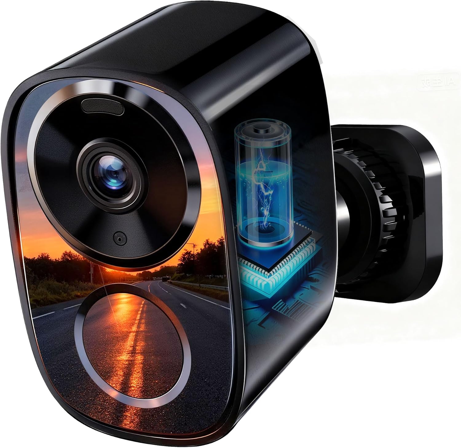 Outdoor long-battery monitor with full-color night vision and two-way talk